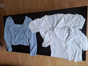 lot 3 kleding voor meisjes, damesmaat S, blouse  beschikbaar voor biedingen