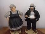 marin /décoration statuettes marin & son épouse 23 cm, Enlèvement, Comme neuf, Modèle réduit