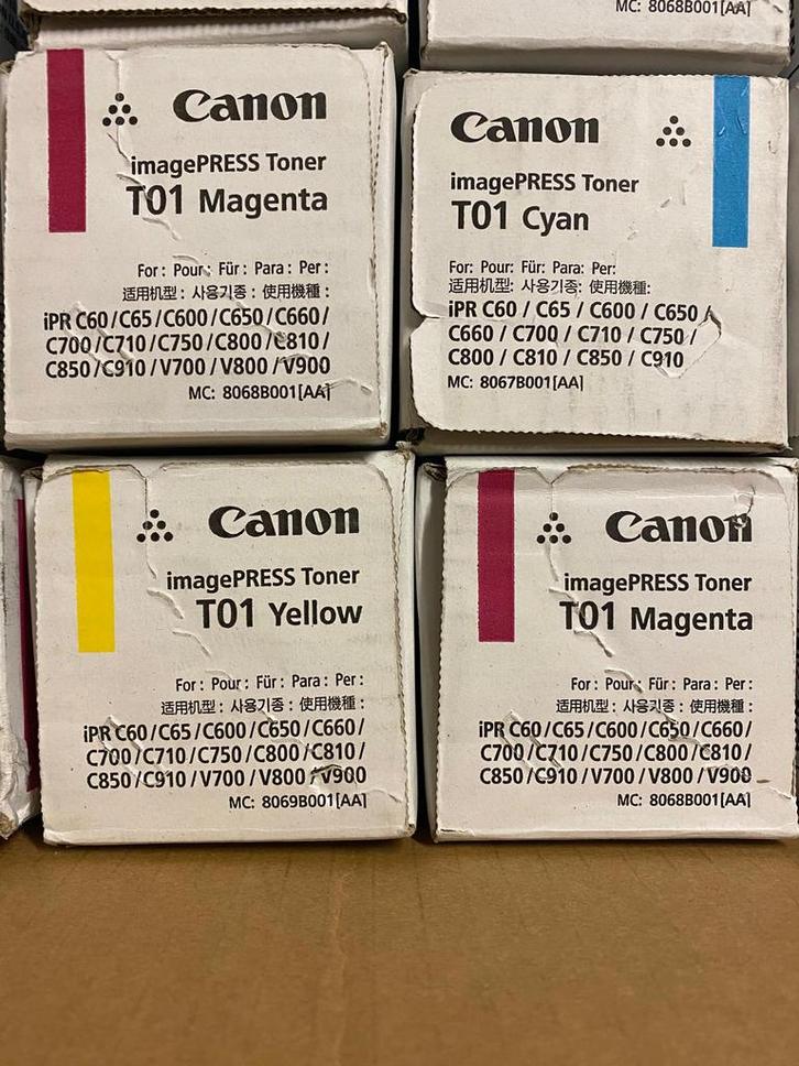 Canon TONER C-EXV T01 COLOR, Computers en Software, Printerbenodigdheden, Zo goed als nieuw, Toner, Ophalen