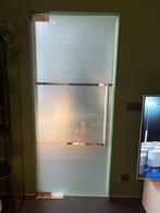 Glazen deur met voetpomp, Ophalen, Gebruikt