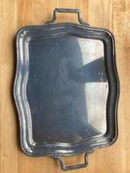 Zwaar verzilverd Art Deco dienblad van Wiskemann, Huis en Inrichting, Ophalen, Gebruikt, Rechthoekig, Metaal