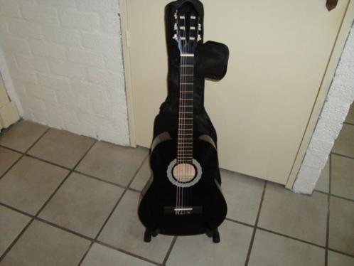 Dimavery 3/4 klass. gitaar zwart met tas, nieuw 20201767, Muziek en Instrumenten, Instrumenten | Toebehoren, Nieuw, Akoestische gitaar