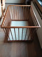 vintage houten babypark, Kinderen en Baby's, Ophalen, Gebruikt, Rechthoekig, In hoogte verstelbaar