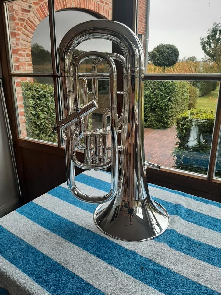 Euphonium, BESSON BE765, koffer, Muziek en Instrumenten, Blaasinstrumenten | Tuba's, Gebruikt, Euphonium of Tenortuba, Met koffer of draagtas