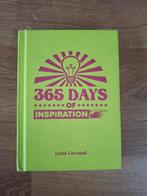 Boek 365 days of inspiration, Enlèvement, Utilisé, Lizzie cornwall