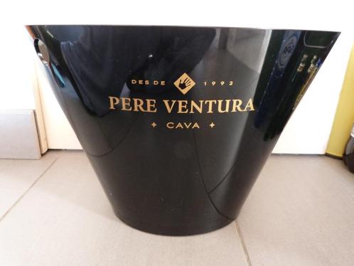 Seau à champagne Pere Ventura - bon état, Collections, Vins, Comme neuf, Champagne, Autres régions, Enlèvement ou Envoi