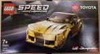 LEGO 76901 Speed Champions Toyota GR Supra, Ophalen of Verzenden, Nieuw, Complete set, Lego