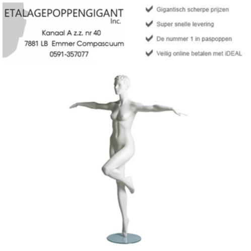 Etalagepoppen/Mannequins Nieuw in Turn / Aerobic Houding EPG, Sports & Fitness, Gymnastique, Neuf, Autres types, Taille 36 à 42