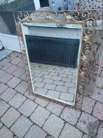 Spiegel metalen frame. 72x 52 cm, Huis en Inrichting, Woonaccessoires | Spiegels, Gebruikt, Ophalen