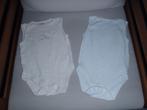 1 set van 2 rompers maat 74, Kinderen en Baby's, Babykleding | Maat 74, Ophalen of Verzenden, Zo goed als nieuw, Jongetje, Nacht- of Onderkleding