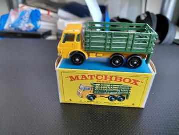 Matchbox Lesney No. 4 rongenwagen met E-type Box  beschikbaar voor biedingen