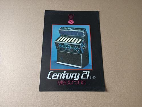 Folder: NSM Century 21/ Electronic (1978) jukebox, Verzamelen, Automaten | Jukeboxen, Ophalen of Verzenden