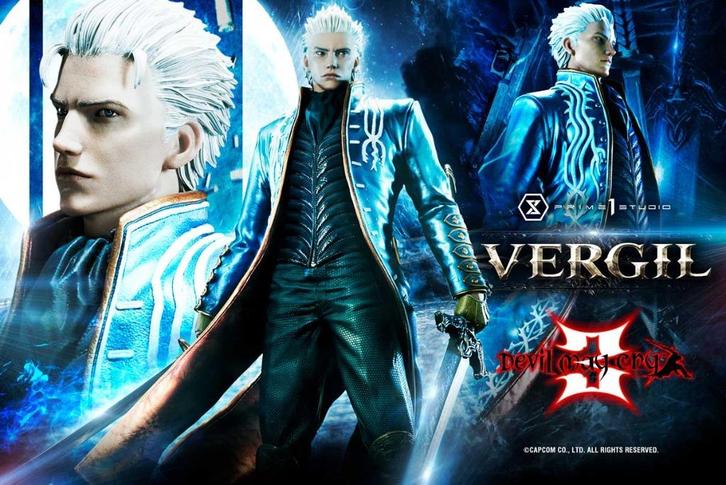 Prime 1 DMC3 Vergil DX Bonus Version, Verzamelen, Beelden en Beeldjes, Nieuw, Mens, Ophalen of Verzenden
