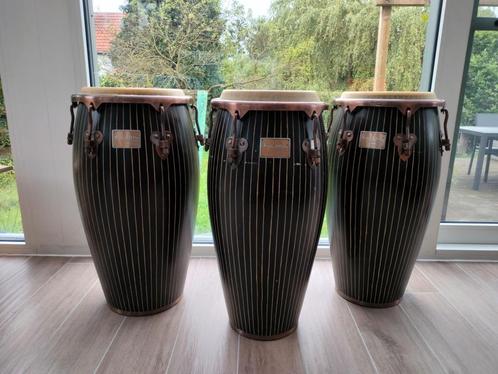 Tycoon conga's pinstripe 11″, 11 3/4″ en 12 1/2", Muziek en Instrumenten, Percussie, Gebruikt, Overige soorten, Ophalen