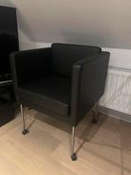 Leren stoel “Lensvelt”, Ophalen, Zo goed als nieuw
