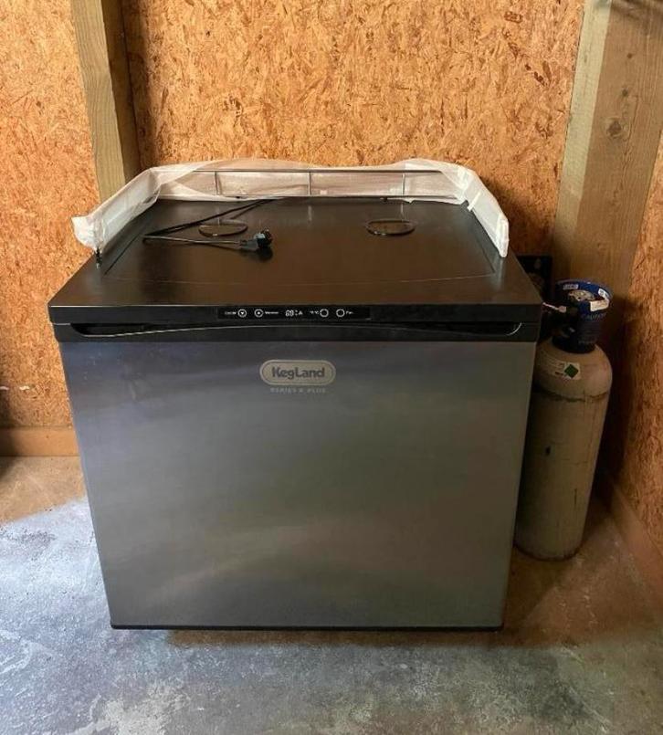 Kegerator kit met kegs ball lock leidingen manometer, Elektronische apparatuur, Koelkasten en IJskasten, Zo goed als nieuw, Ophalen