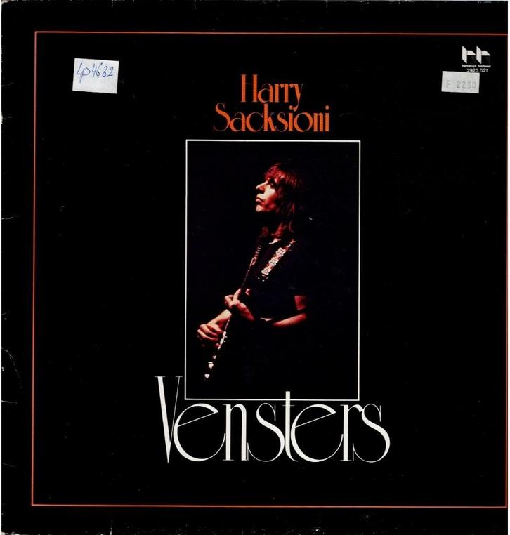 Vinyl, LP   -   Harry Sacksioni – Vensters, Cd's en Dvd's, Vinyl | Overige Vinyl, Overige formaten, Ophalen of Verzenden