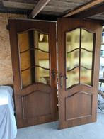 Authentieke houten deuren, Doe-het-zelf en Bouw, Ophalen, Gebruikt, Hout, Binnendeur