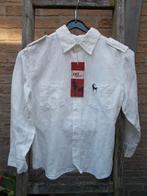 Nouveau ! Chemise en lin blanche CKS Jeans 6 ans/116 cm, Neuf, Garçon, Enlèvement ou Envoi, Chemise ou Chemisier