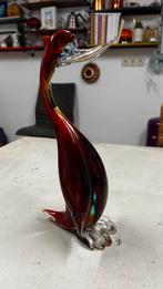 Vintage Murano glazen eend, Ophalen of Verzenden