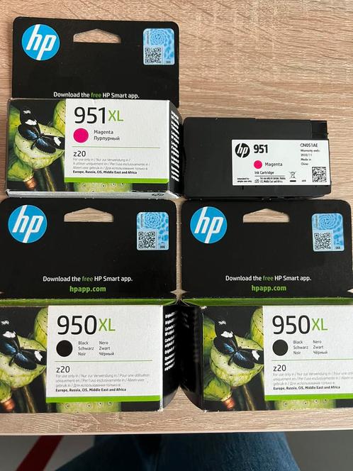 HP 950 cartridges, Informatique & Logiciels, Fournitures d'imprimante, Neuf, Cartridge, Enlèvement ou Envoi