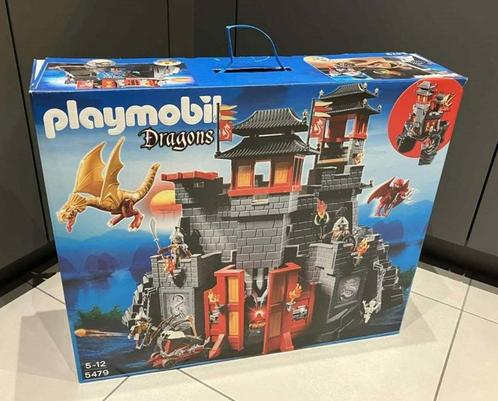 Playmobil Set 5479 Groot Drakenkasteel in Nieuwstaat, Kinderen en Baby's, Speelgoed | Playmobil, Zo goed als nieuw, Complete set