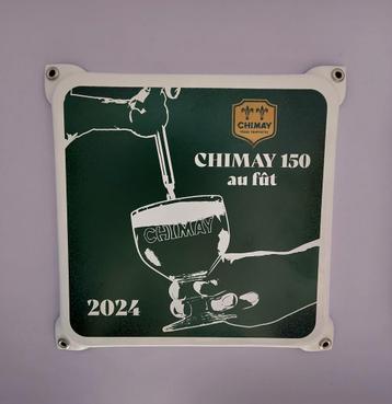 Chimay emaille bordje.  beschikbaar voor biedingen