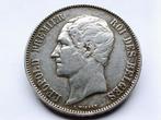 België 5 frank 1849 leopold I, Postzegels en Munten, Munten | België, Zilver, Ophalen of Verzenden, Losse munt, Zilver