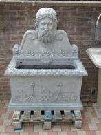 fontaine murale en pierre bleu , visage bacchus, Enlèvement, Neuf, Pierre, Fontaine