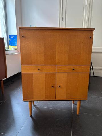 Armoire secretaire vintage 60s beschikbaar voor biedingen