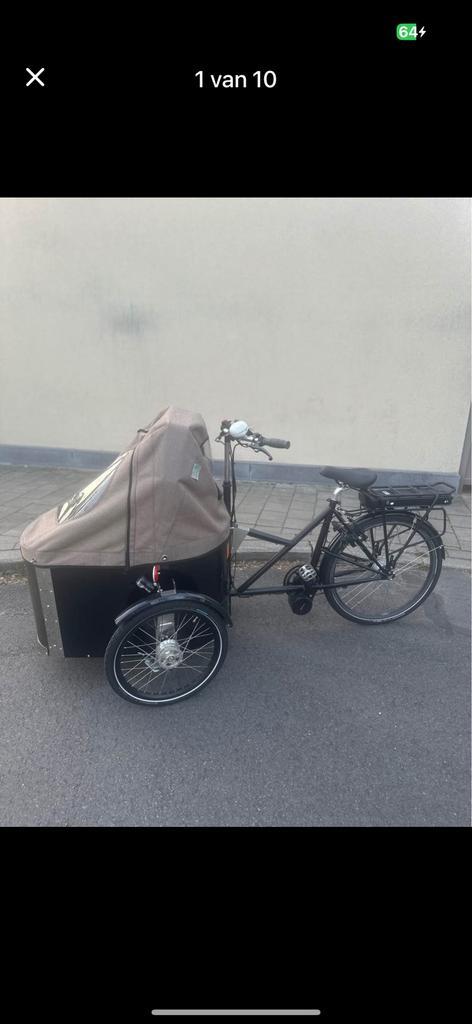 Bakfiets Nihola Family, Fietsen en Brommers, Fietsen | Bakfietsen, Zo goed als nieuw, 2 kinderen, Ophalen