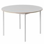 Muuto Base Round tafel, Nieuw, 100 tot 150 cm, 100 tot 150 cm, Rond