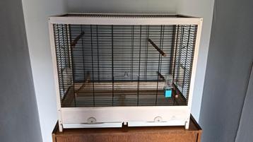 Vogelkooi 69x35x59 hout  beschikbaar voor biedingen