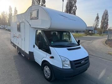 Mobilhome ford transit 2.2, Caravans en Kamperen, Diesel, Particulier, Ford, 6 tot 7 meter