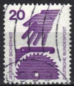 Duitsland Bundespost 1972-1973 - Yvert 574 - Ongevallen (ST), Affranchi, Envoi