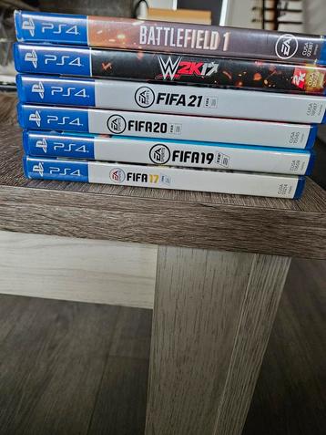 Bundel PS4 games beschikbaar voor biedingen