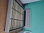 Tweepersoonsbed, Huis en Inrichting, Slaapkamer | Bedden, Ophalen, Overige materialen, Beige, Tweepersoons