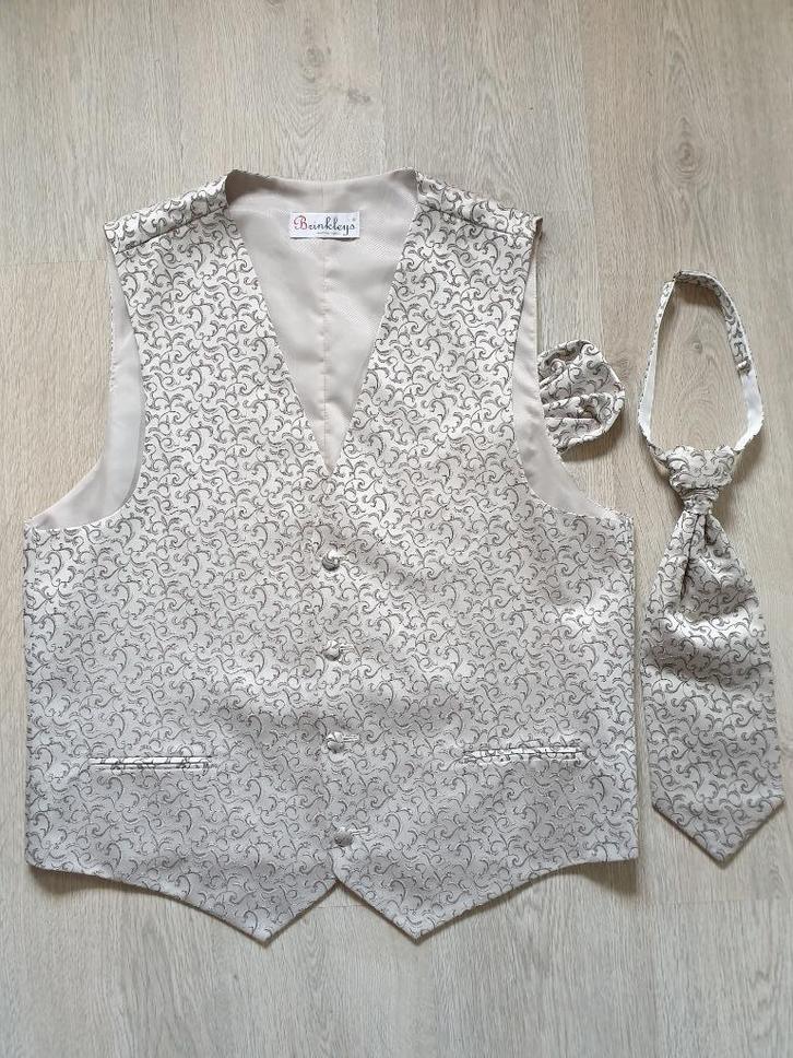 Ondervest, Kleding | Heren, Kostuums en vesten, Zo goed als nieuw, Maat 52/54 (L), Ophalen of Verzenden