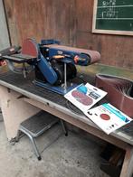 Te koop Stationaire band- en schijfschuurmachine, Doe-het-zelf en Bouw, Gereedschap | Schuurmachines, Ophalen, Zo goed als nieuw