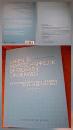 Handboek 'leren in maatschappelijk betrokken onderwijs", Boeken, Ophalen, Zo goed als nieuw
