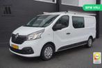 Renault Trafic 1.6 dCi 125PK L2 Dubbele Cabine EURO 6 - Airc, Auto's, Parkeersensor, Renault, Wit, Onderhoudsboekje