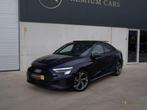 Audi A3 35 TFSI l Limousine l Full S-Line l Pano l Carplay, Auto's, Automaat, 4 deurs, 4 cilinders, Blauw