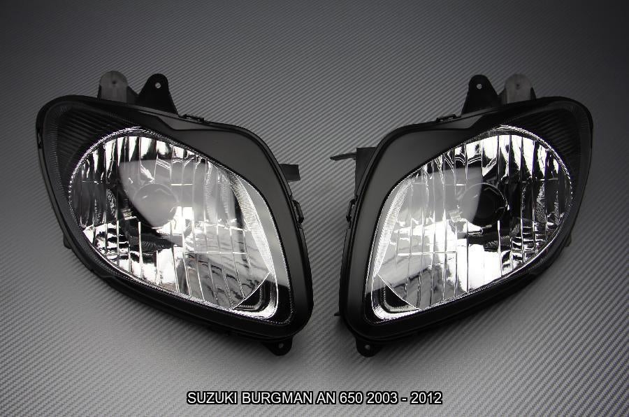 Phare / Optique AVDB avant SUZUKI Burgman 650 2003 - 2012, Motos, Accessoires | Autre, Neuf, Enlèvement ou Envoi