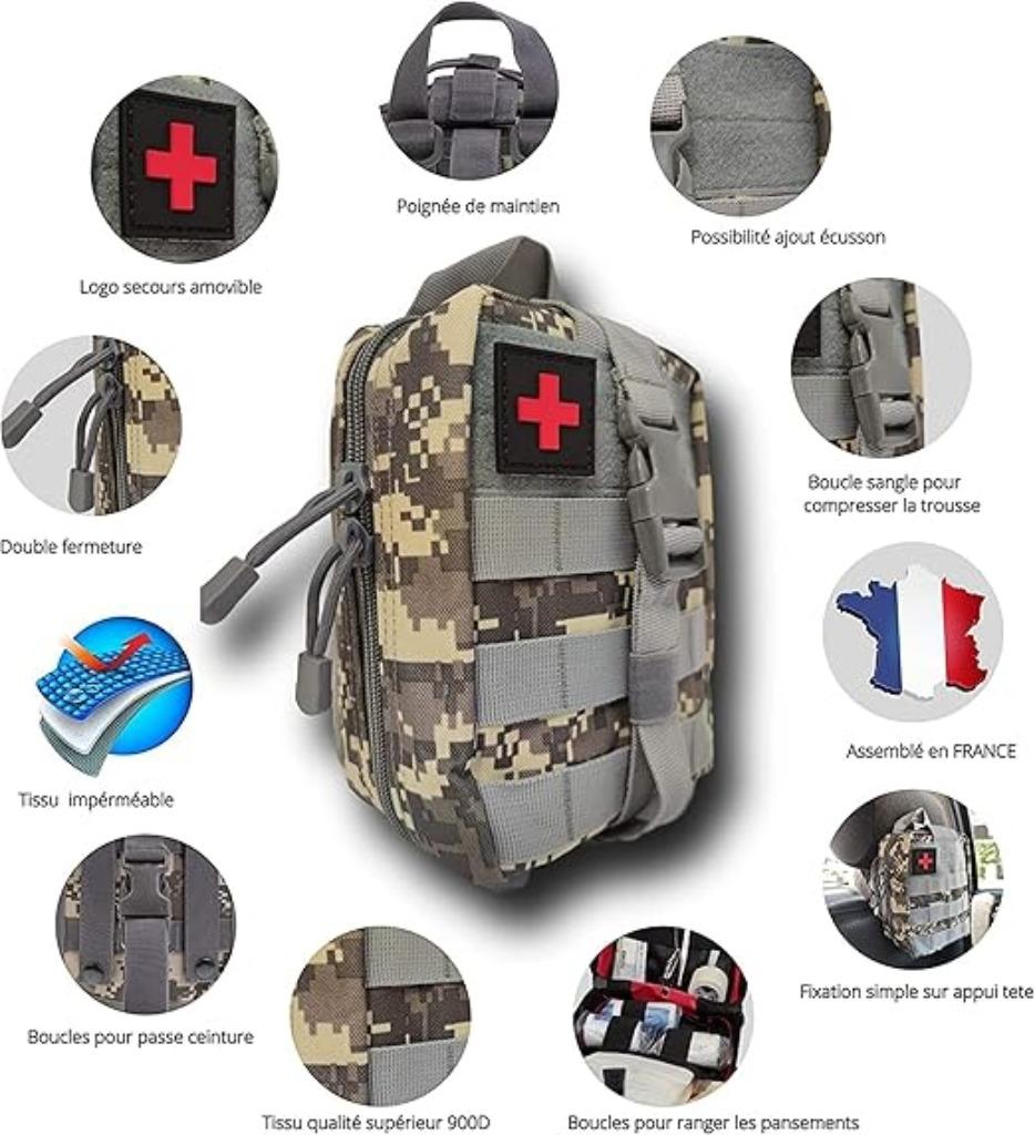 trousse de sauvetage militaire | camping | survie | Nouveau, Neuf, -, -, Secuenor