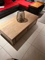 Salontafel - Solide - hout, Huis en Inrichting, Tafels | Salontafels, Ophalen, Gebruikt, 100 tot 150 cm, Teakhout