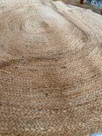 Jute tapijt rind nieuw, Huis en Inrichting, Stoffering | Tapijten en Vloerkleden, Ophalen, Zo goed als nieuw, Rond