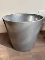 Plantenpotten zilver 2 stuks, Ophalen, Steen, Minder dan 30 cm, Rond