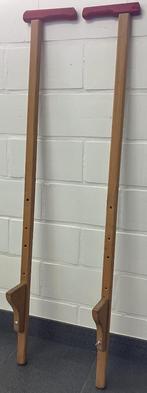 Houten stelten, Kinderen en Baby's, Speelgoed | Buiten | Los speelgoed, Ophalen, Gebruikt