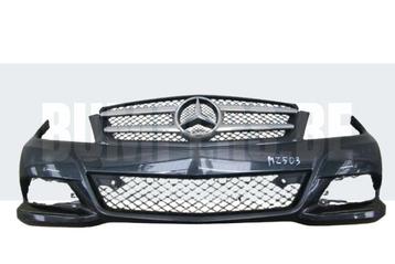 Bumper Mercedes C-KLASSE W204 Facelift 11-15 Voorbumper MZ50 beschikbaar voor biedingen