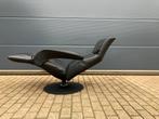 Jori Symphony Medi, mono-move relax, zwart leder, Huis en Inrichting, Ophalen of Verzenden, Leolux rolf benz natuzzi minotti durlet stressless conform hukla